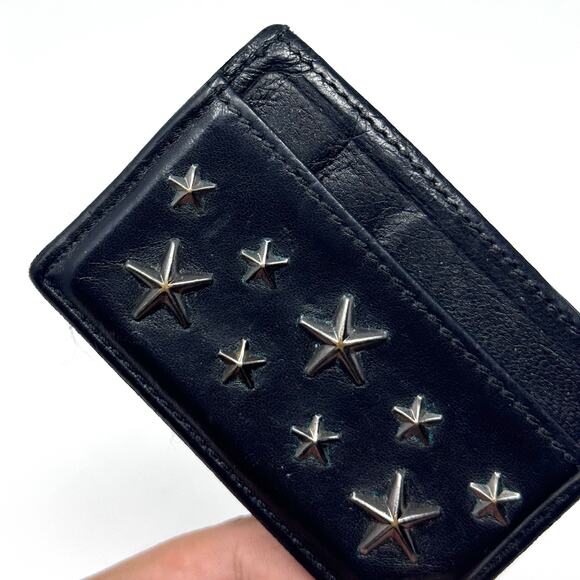 Jimmy Choo Studded Cardholder - Picture 6 of 11